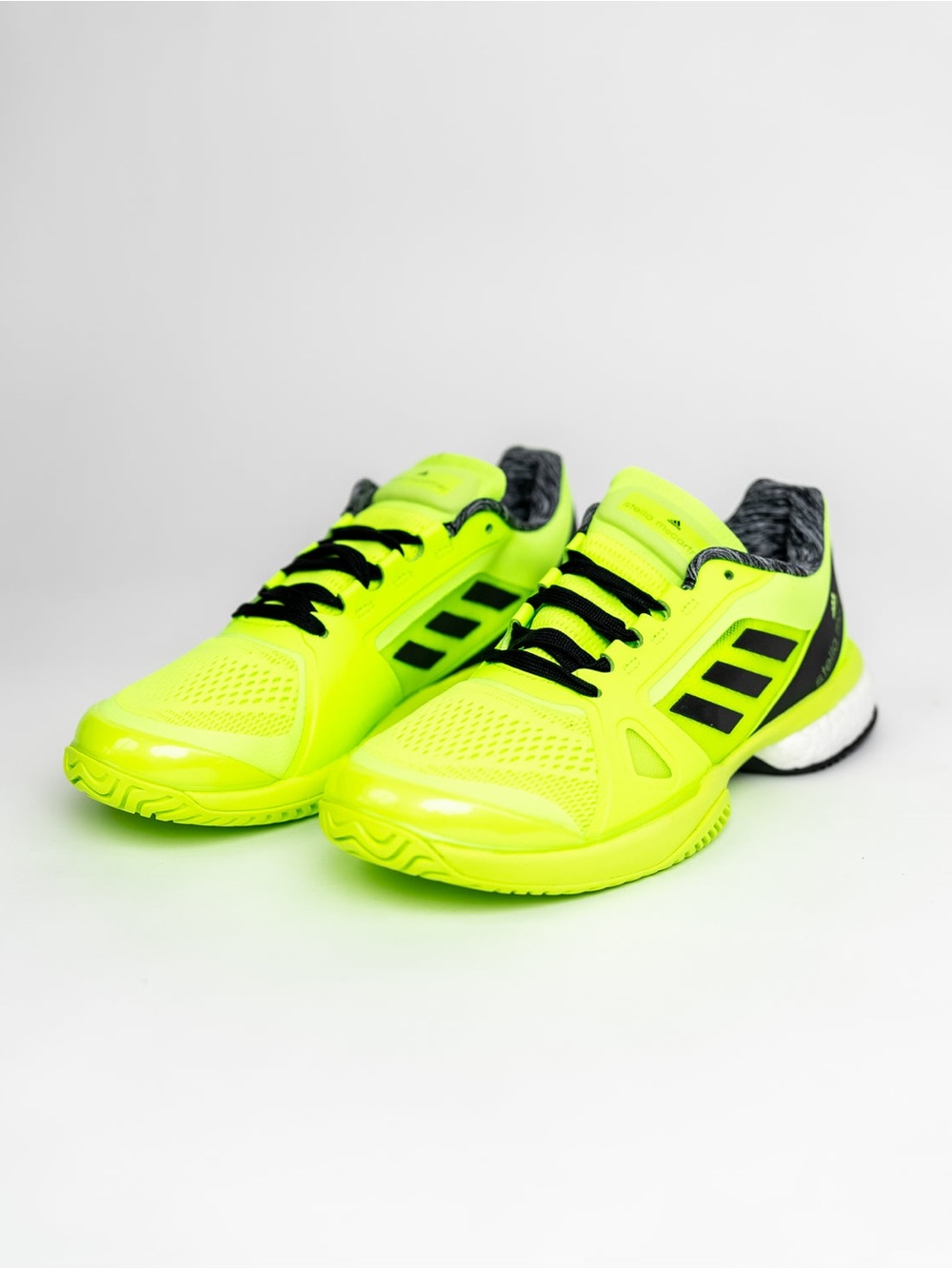 Adidas Stella McCartney Kvinde Court Neon Lime Green Women's Tennis Shoes - 8.5